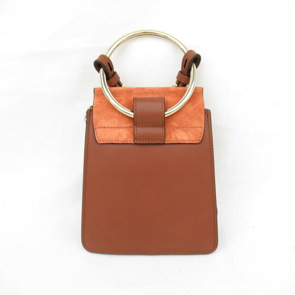 Chloe Faye Shoulder Bag Leather Suede Carry On - Picture 2 of 10